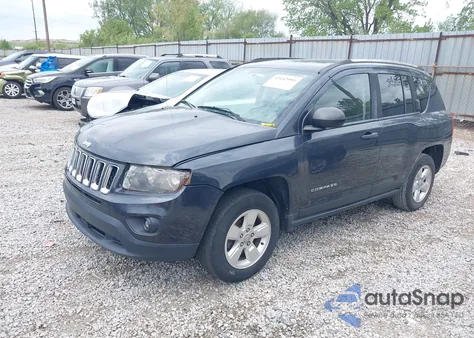 2014 Jeep Compass Sport z USA, uszkodzony, nr VIN 1C4NJCBA9ED813198